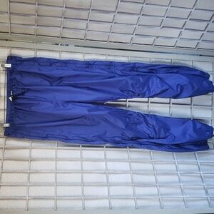 The north face purple/blue 100% nylon mens pants M
